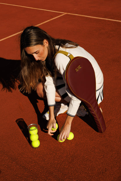 Funda Tenis Podium Granate
