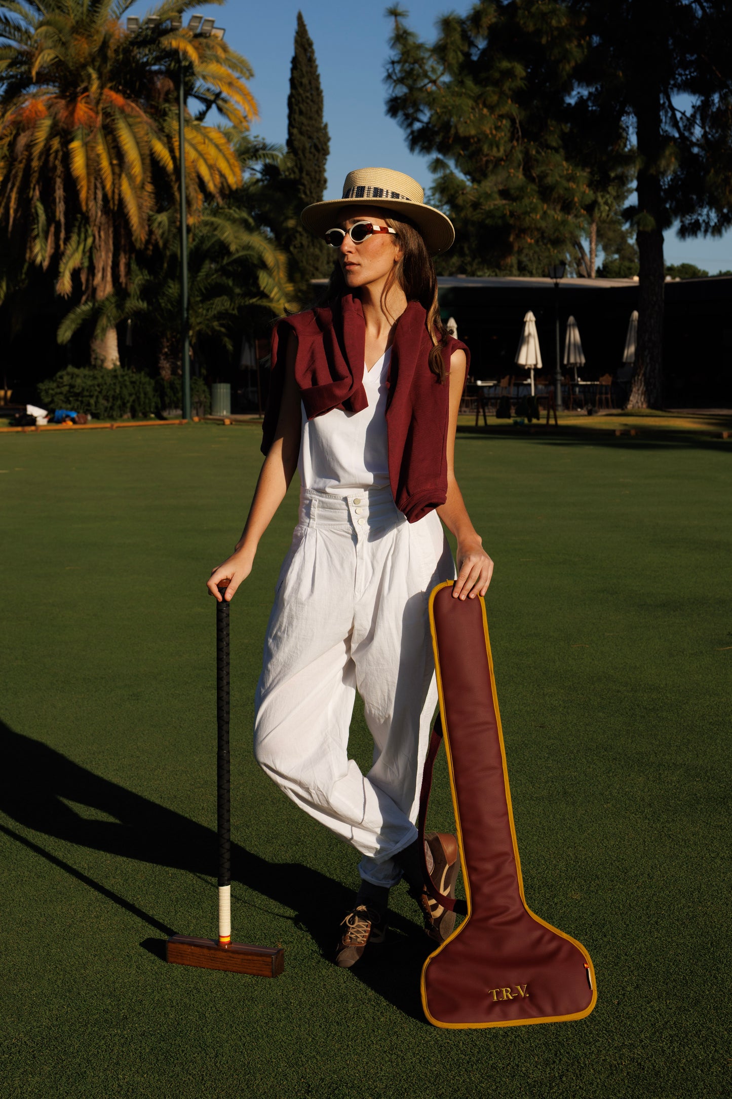 Funda Croquet Podium Granate